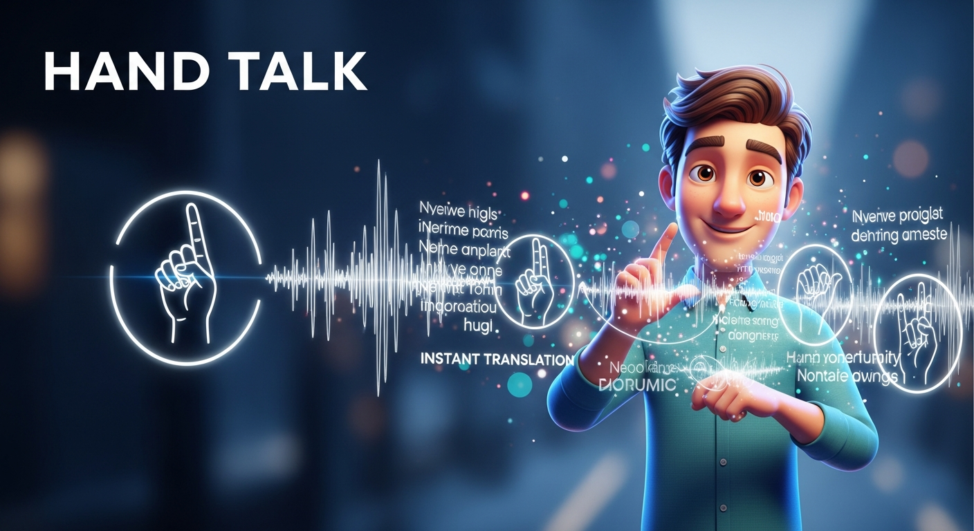 Bridge Communication Gaps Instantly: Hand Talk Translates Text and Audio into ASL and Libras with its Lovable 3D Avatar, Hugo